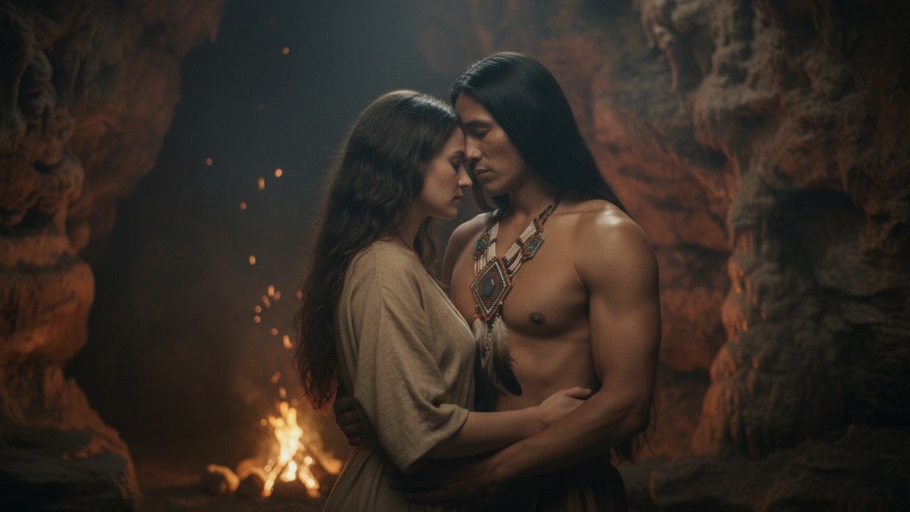 „Komm nicht näher,“ warnte sein Blick – Doch der Apache sehnte sich nach ihrer Wärme.