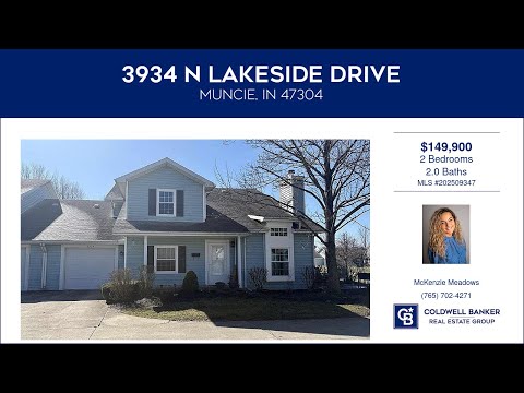 3934 N Lakeside Drive, Muncie, IN home video tour
