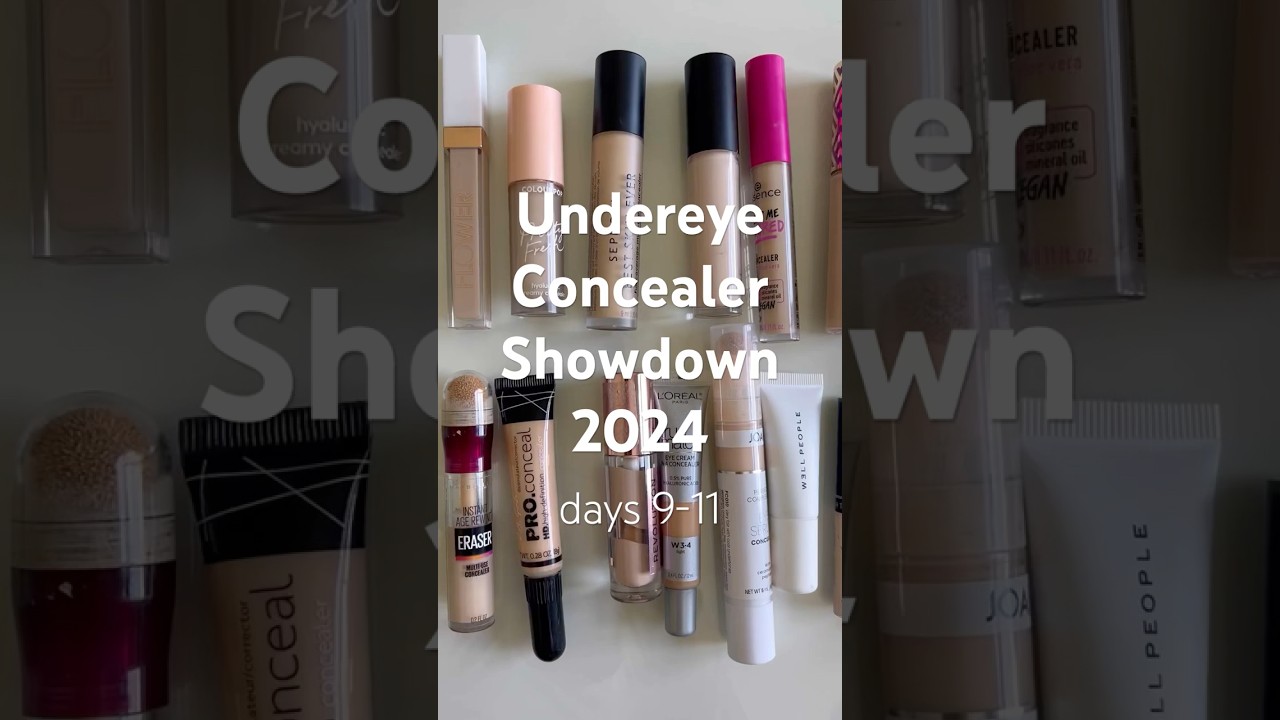 Best Undereye Concealer Showdown 2024…flower beauty, tower 28, Pacifica