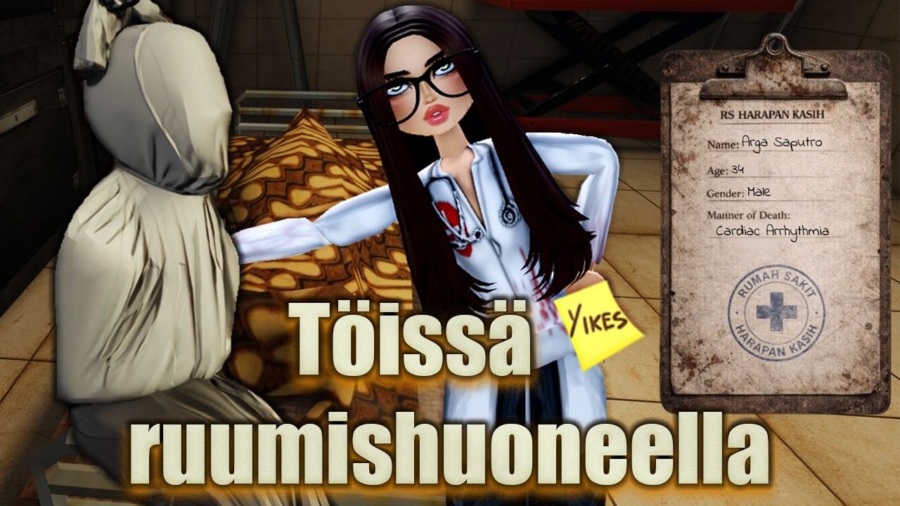 MEINASIN KUOLLA (NAURUUN) RUUMISHUONEELLA ROBLOXISSA...