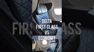 Delta First Class vs Economy Are Upgrades Worth It? #DeltaAirlines