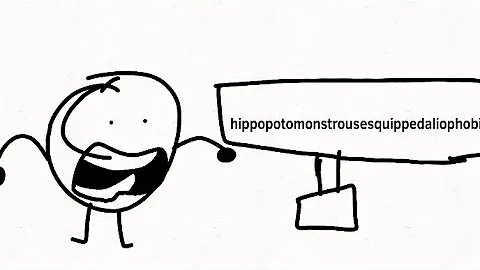 The Long Word Song - music video