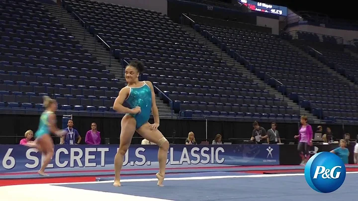 Laurie Hernandez - Floor - 2016 Secret Classic - P...