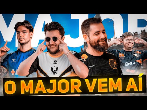 O PRIMEIRO MAJOR DE CS2 VEM AÍ!!