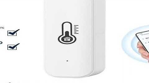 Tuya Bluetooth Temperature Humidity Sensor Mini Compatible with Bluetooth APP Remote Control Thermom