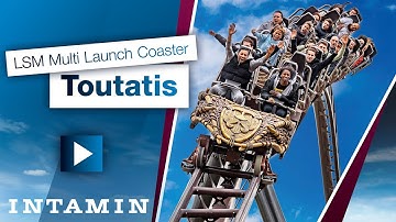 Intamin Multi LSM Launch Coaster "Toutatis", Park Astérix, France