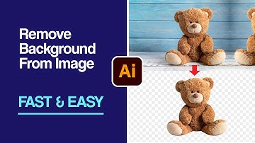 Remove Detailed Background From Image in Adobe Illustrator