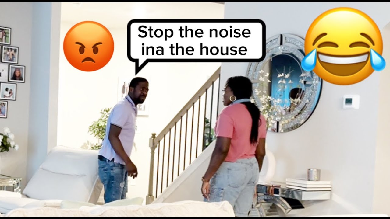 SINGING OUT LOUD WHILE MY HUSBAND EDITING VIDEOS TO GET HIS REACTION