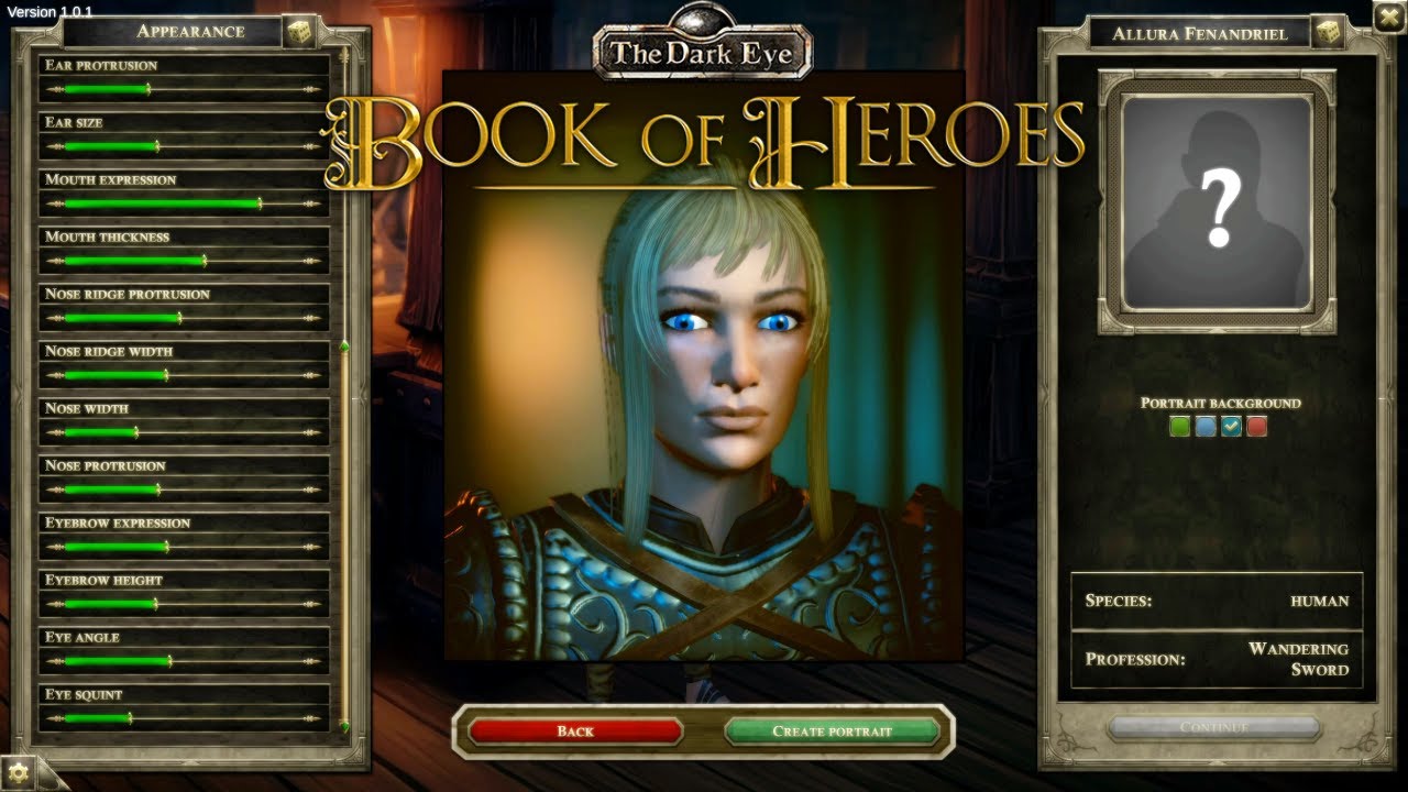THE DARK EYE : Book of Heroes ⚔ Das Multiplayer RPG - Epos im REVIEW | Charaktererstellung