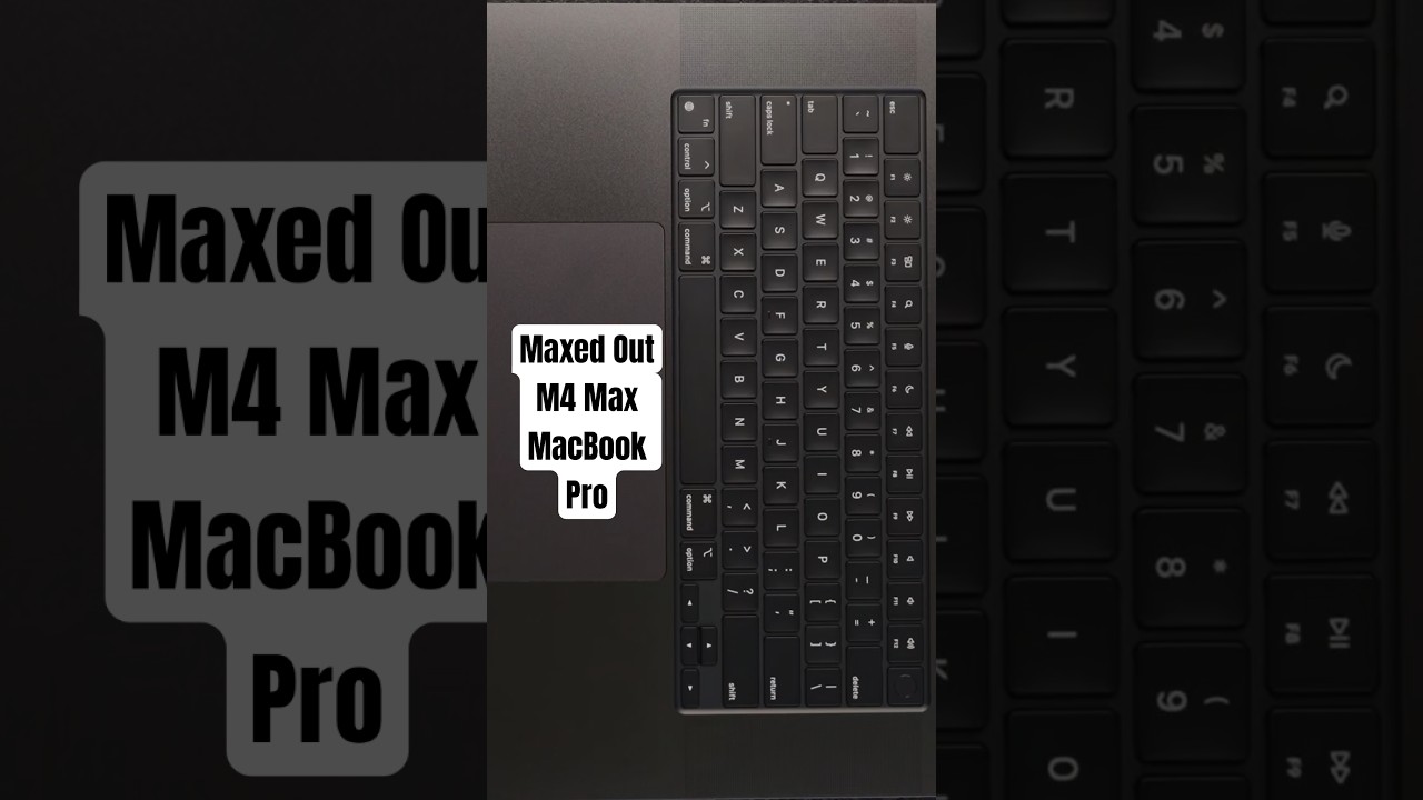I Maxed Out a MacBook Pro and It's Insane #tech #apple #broll