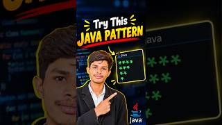 Reverse Star Pattern in Java 🔥 #shorts  #java