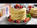 Pancakes de post rapide si pufoase / Clatite americane de post #jamilacuisine