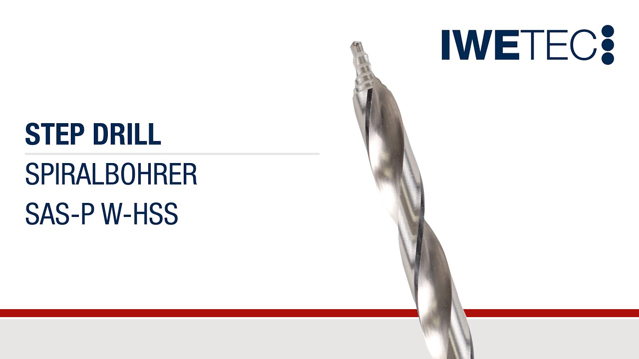 STEP DRILL SPIRALBOHRER ⚙️