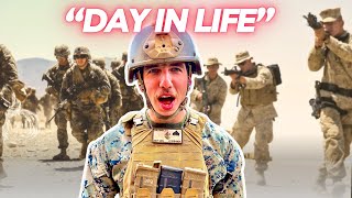 Day in the life of a Marine IN THE FIELD!