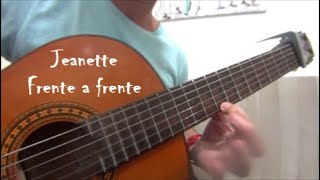 🎼Jeanette - frente a frente cover guitarra fingerstyle #NicolásOlivero 🎸