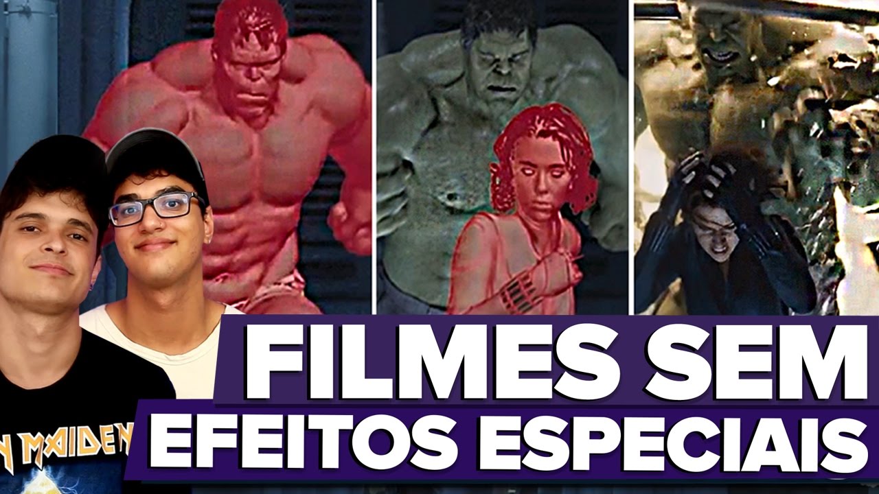 FILMES ANTES E DEPOIS DOS EFEITOS ESPECIAIS