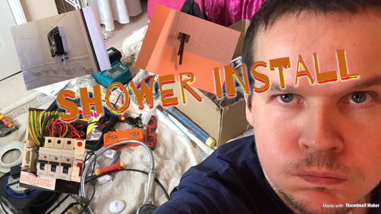 Electricians Day // Shower install not quite to plan !! YouTube