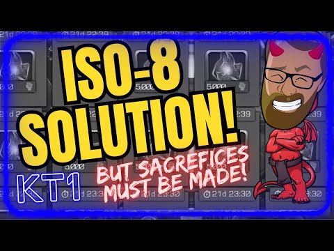 Simple Way To Solve YOUR ISO-8 Problems! But There Is A Catch!