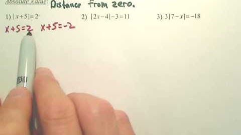 1.5a Absolute Value Inequalities - Algebra 2