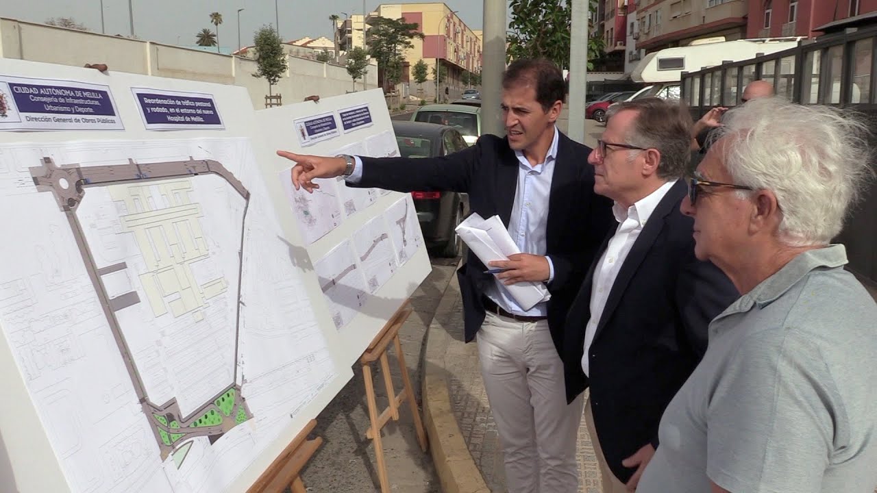 Las obras del entorno del nuevo hospital de Melilla cambiarán por completo la zona