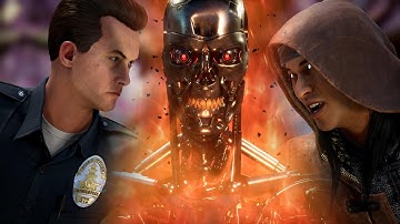 Liu Kang Reveals To T-1000 He Terminated Terminator T-800 In Mortal Kombat 11