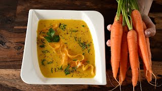 🥕 Homemade healthy carrot soup without chemicals: This is the best way to prepare it!