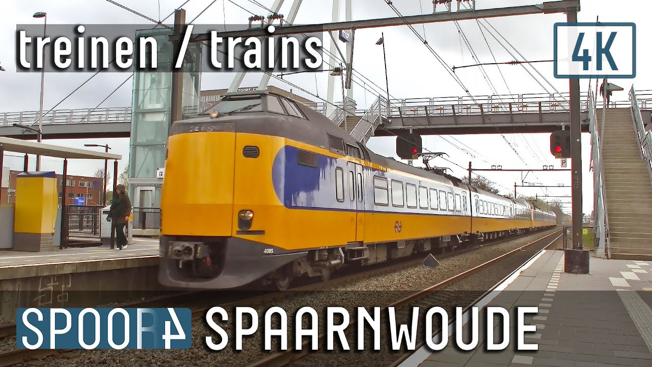 Treinen in Haarlem Spaarnwoude - 9 april 2022