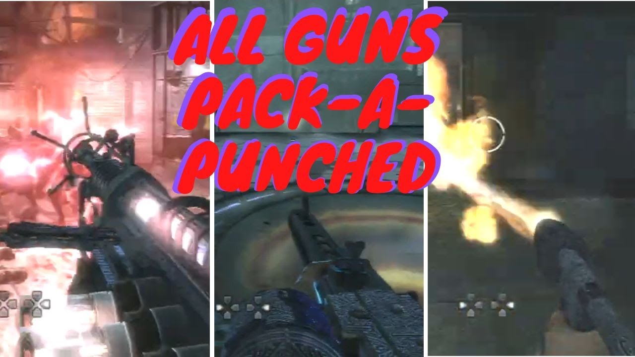 ALL GUNS PACK-A-PUNCHED (COD: World at War)