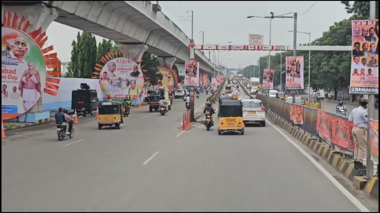 Indian City Traffic Live Drive | Busy Road View 2025 Street Driving Experience & Daily Life in India