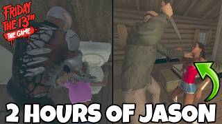 2 Hours of JASON Gameplay | Friday the 13th: The Game (Camp Forest Green)