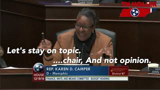 Rep. Lynn GAVELS DOWN Rep. Camper, Lets Rep. Lamberth Talk Politics | TN Holler