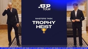 The Top Tennis Players Take On A Trophy Heist At The Nitto ATP Finals 🏆