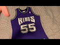 Jason Williams Jersey Mitchell And Ness Authentic Sacramento Kings 98-99 Jersey Review 4K