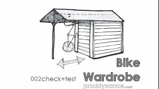 Bike shed how to build - 002 Check+Test