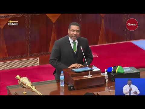 Mwanzo Mwisho Dk Mwigulu Nchemba Alivyowasilisha Bajeti Ya Trilioni 56 49 Ya Mwaka 2025 2026