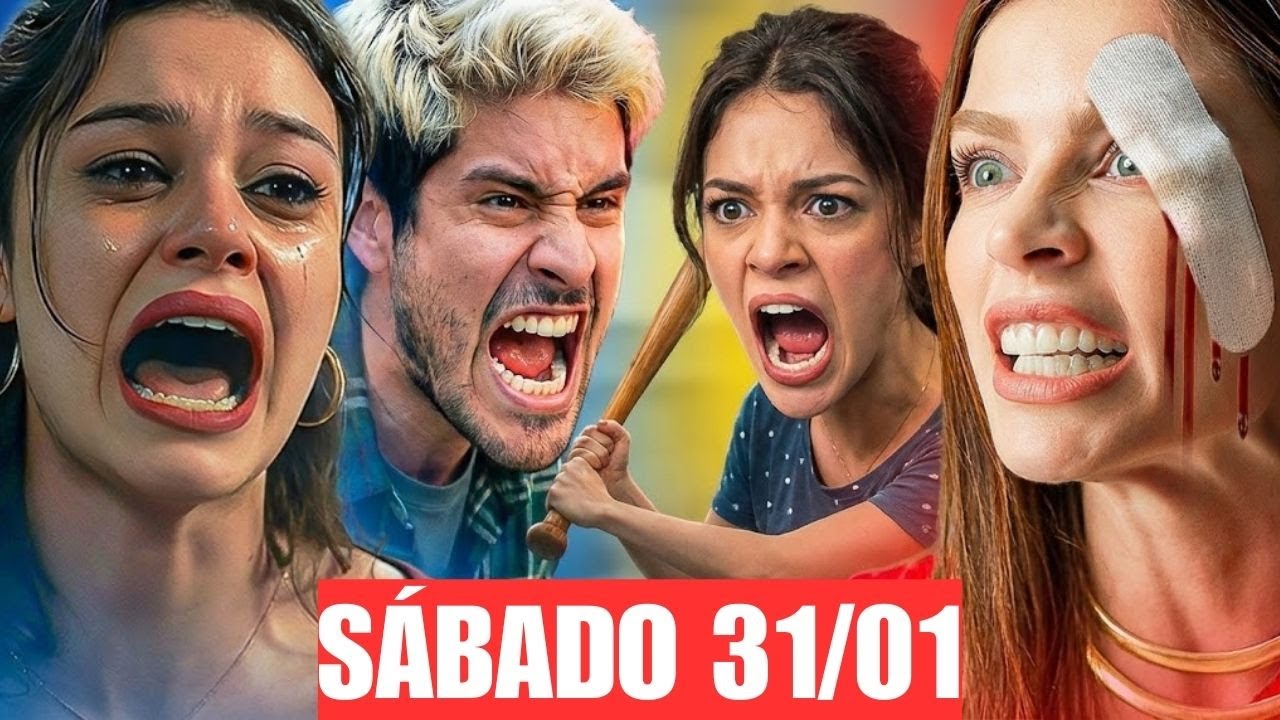 TRÊS GRAÇAS: SÁBADO 31/01 – ARMINDA TENTA MATAR JOELLE, É DESMASCARADA E ACABA PRESA– RESUMO