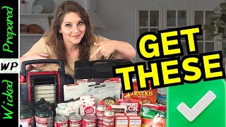 If You Don't Have THESE - You Should Get Them ASAP! Prepping for SHTF on a Budget - Stockpile 2024