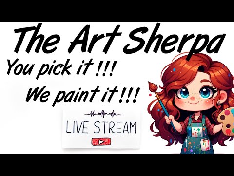 YOU CHOOSE What WE Draw and paint  for beginners: Paint Night at Home | Easy Step by step