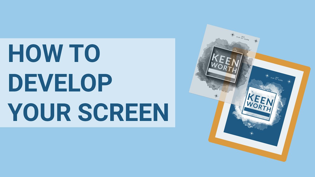 Key Develop Screen Image HOW TO Develop the Screen - YouTube