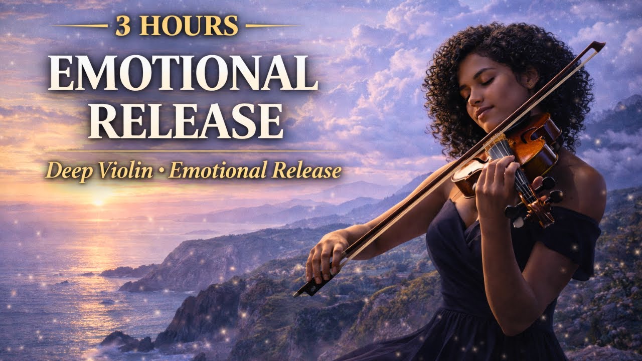 3 Hours Music  – Deep Violin to Emotional Realease