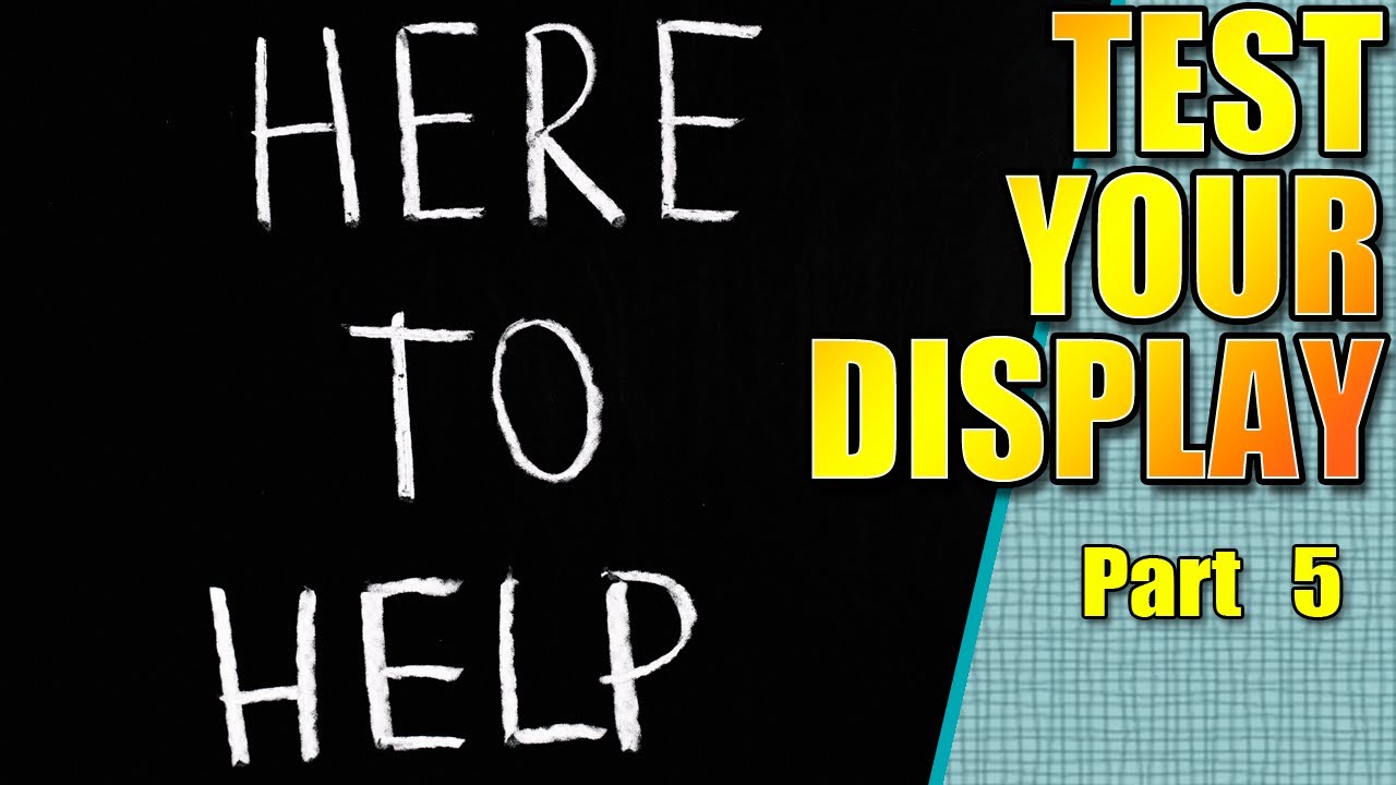 Local backlight dimming test v2.0 | Test your display | #5