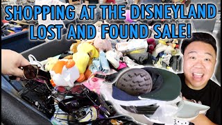 SHOPPING AT THE DISNEYLAND LOST AND FOUND SALE!   TRIP TO THE THRIFT!