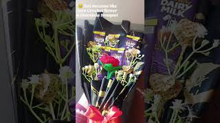 crochet bouquet chocolate Bouquet 💐 #gift