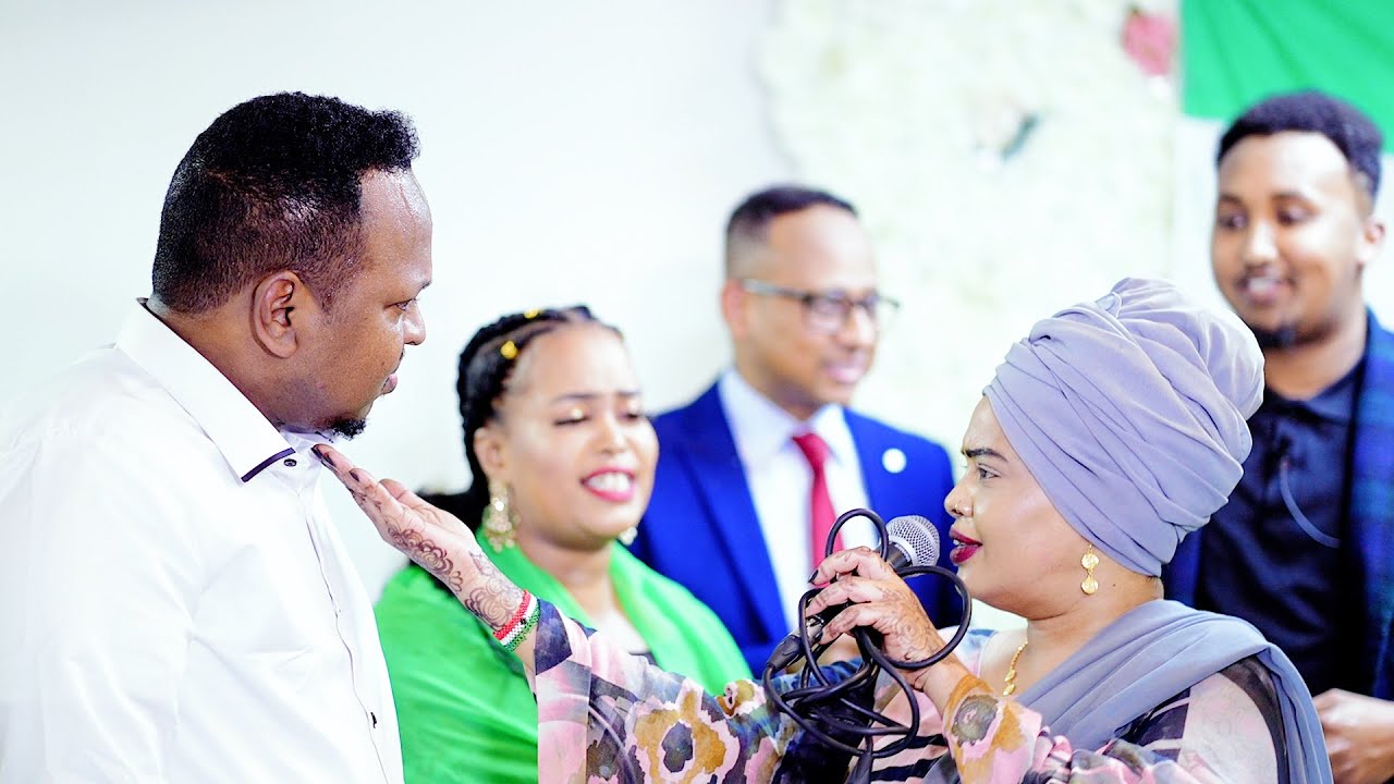 ABDULQADIR AJ & FOWSIYA IFKA XASUSTII XABIIBA TOXOW & AHMED INSHAR WELCOME TO LONDON A/AZIZ MAHDI AW