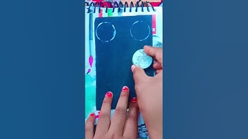 easiest way to paint bubbles🤩 easy painting techniques of bubbles #acrylicpainting  #shorts #bubbles