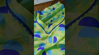 Amazing Neck Design Cutting ✂️ Easy Stitching Tutorial | Ghulam Rasool Tailor#shorts #