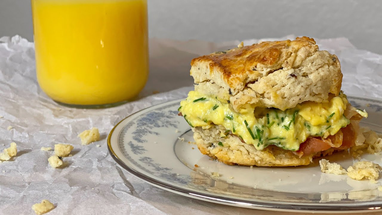 "Indulgent" Truffle Biscuit Breakfast Sandwich Recipe