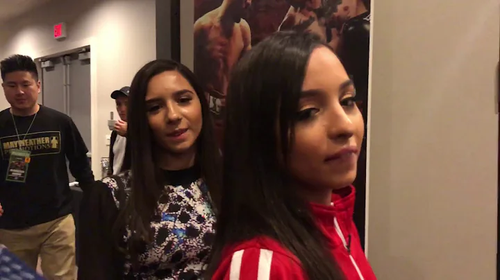 Boxer Danny Garcia - Twin Sisters After Fight
