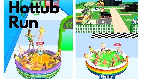 Hottub Run Game | Satisfying Gameplay Walkthrough #gaming #games #hottubrun #gameplay #game #android