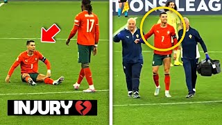 Cristiano Ronaldo Injury & Emotional Fans Reaction Against Spain